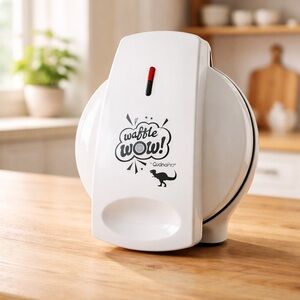 EUC Waffle WOW by Cucina Pro - Dinosaur Mini Waffles Dungeon Hero’s